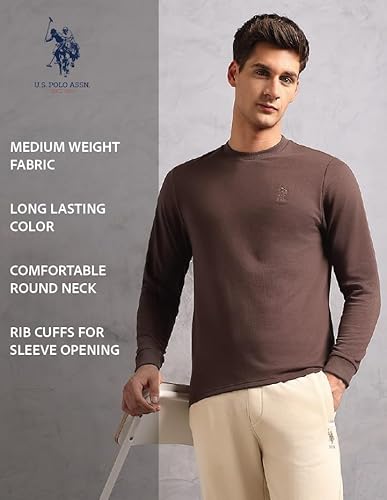 U.S. Polo Assn. Men's OEE14 Comfort Fit Solid Lounge T-Shirt