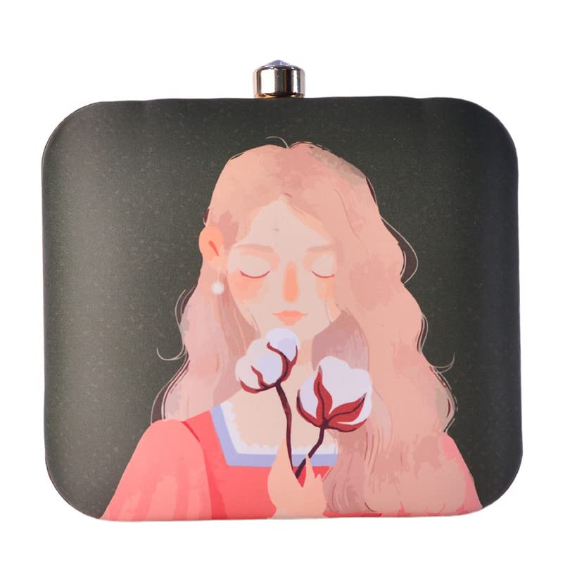 Artklim Cotton Flower Girl Clutch