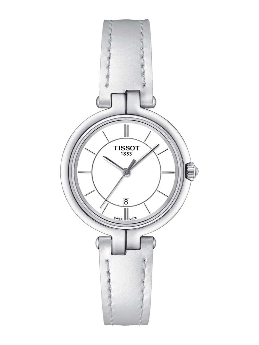 Tissot Flamingo White Dial Women's Watch T0942101601100