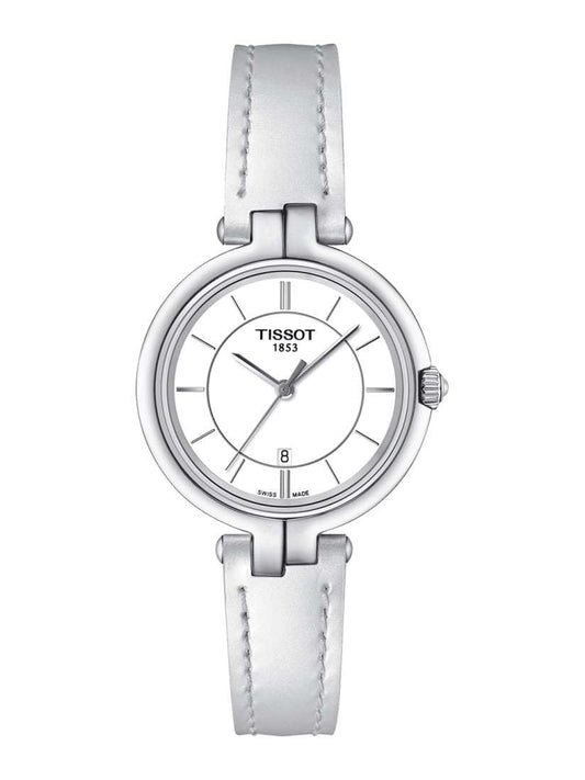 Tissot Flamingo White Dial Women's Watch T0942101601100