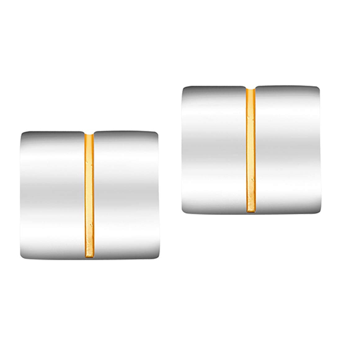 Peora Office Formal Square Shirt Blazer Cufflink Pair for Men Boys Wedding Business Corporate Gift