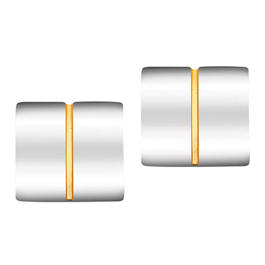 Peora Office Formal Square Shirt Blazer Cufflink Pair for Men Boys Wedding Business Corporate Gift