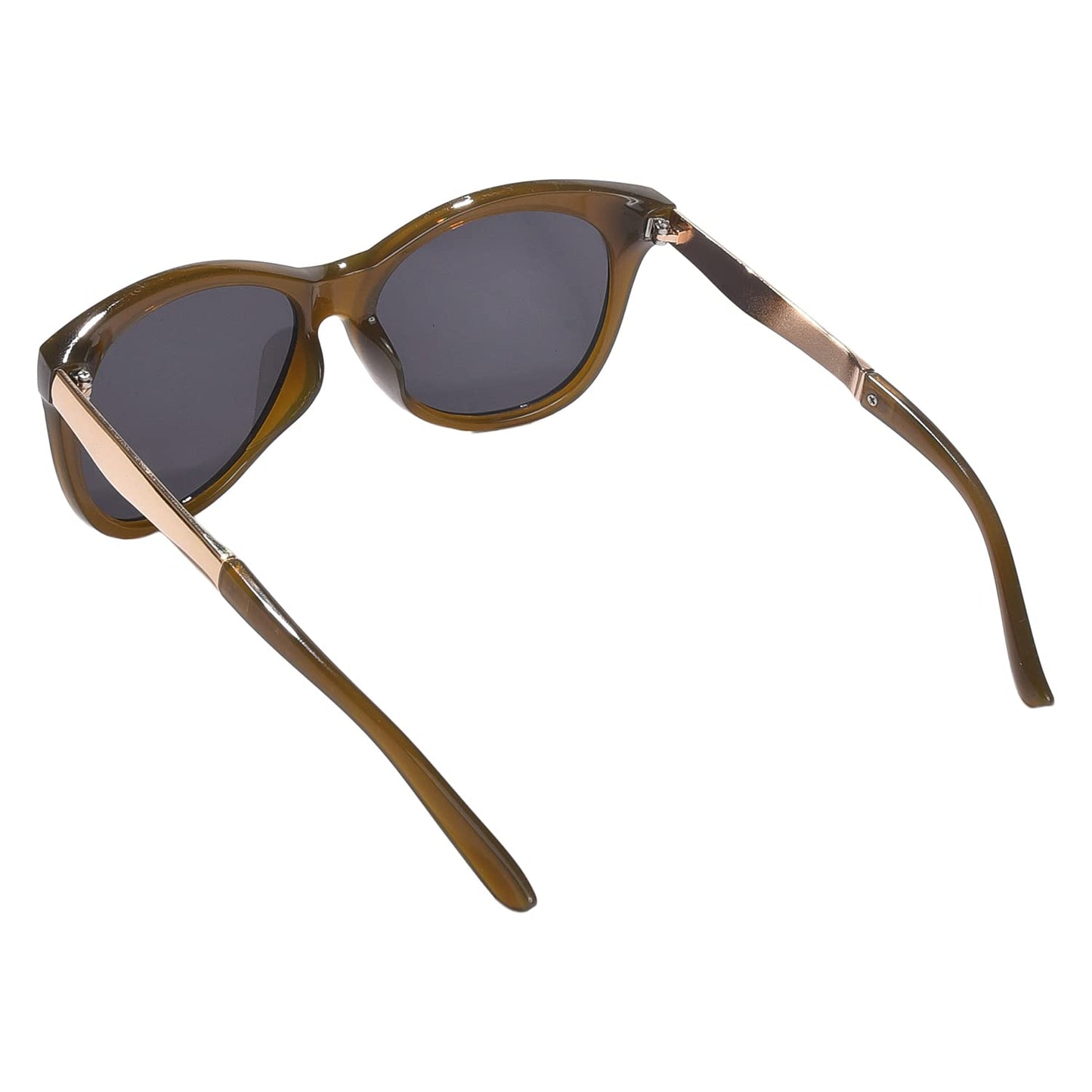 Haute Sauce Brown Wayfarer Sunglasses for Women & Girls | Tinted Black Lens | Goggles, Glasses, Shades, Eyewear, Chasma, Glares for women | accessories for women | Cool, Funky, Stylish ladies sunnies