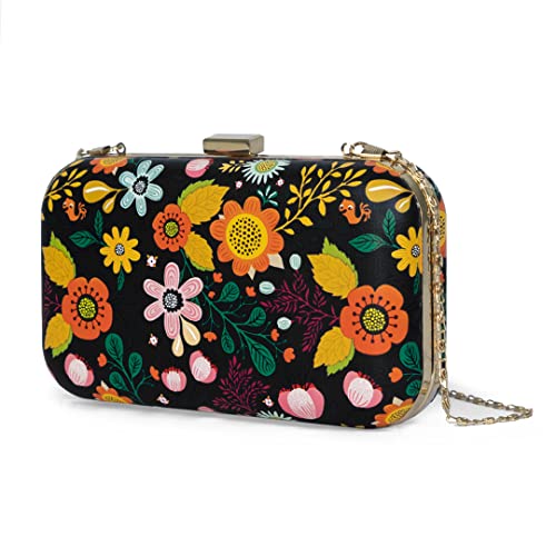 Modern Myth Boho Orchard Floral Printed Clutch for Women