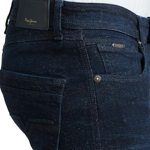 Pepe Jeans Men's Regular Jeans (PM208094Q033_Dark Used