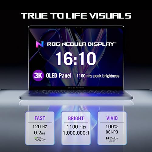 ASUS ROG Zephyrus G14 (2026),Intel Core Ultra 9 386H (Series 3),RTX 5070-8GB,32GB RAM,1TB SSD,3K OLED,14"(35.5 cm),120Hz,Win 11,M365 Basic(1Y),Office 24,Gray,1.5 Kg,GU405AP-SY041WS,Gaming Laptop