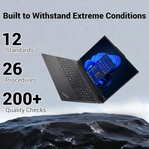 Lenovo ThinkPad E16 Business Laptop, AMD Ryzen 7 7735HS, 64GB DDR5 + 2TB