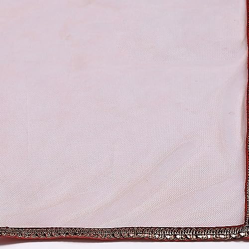 BIBA Rayon Girl Printed Straight Kid Kurta Pant With Dupatta Set (Kw4852_Red_13)