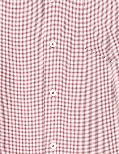 Van Heusen Men's Slim Fit Shirt (VHSFRSLBK38112_Peach 42)