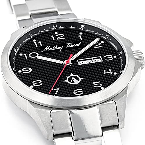 Mathey-Tissot Excalibur Collection Three Hand Date Watch