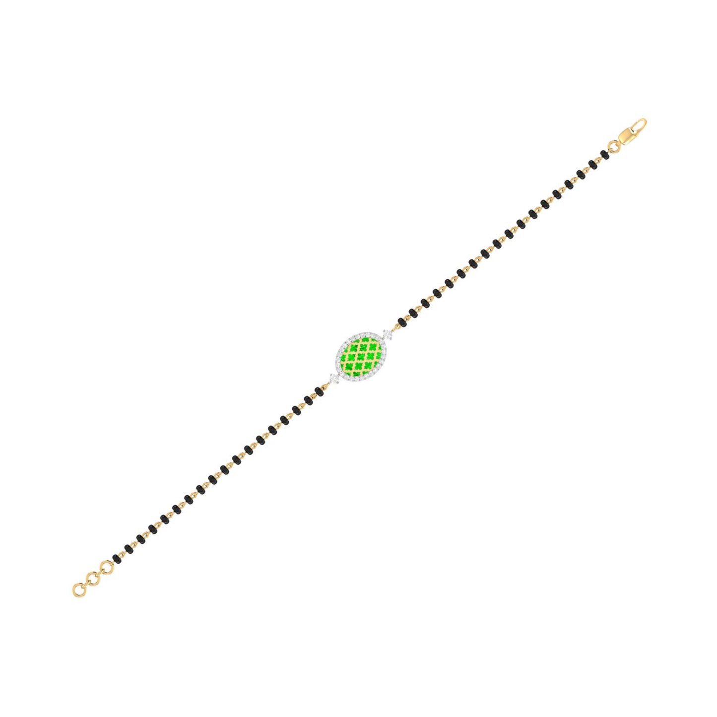 PC Jeweller 18k (750) Yellow Gold and Solitaire Bracelet for Women