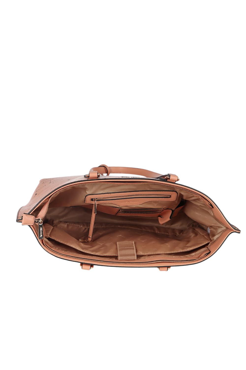 Women Beige Formal Tote Bag