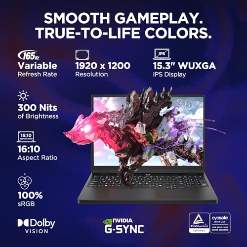 Lenovo Legion 5 2025 Intel Core i7-13650HX | NVIDIA RTX 5060 8GB (16GB RAM/1TB SSD/WUXGA IPS/165Hz/15.3" (38.8cm)/Windows 11/Office 2024+AI Now/Black/2.1Kg), 83LY00NCIN AI Powered Gaming Laptop