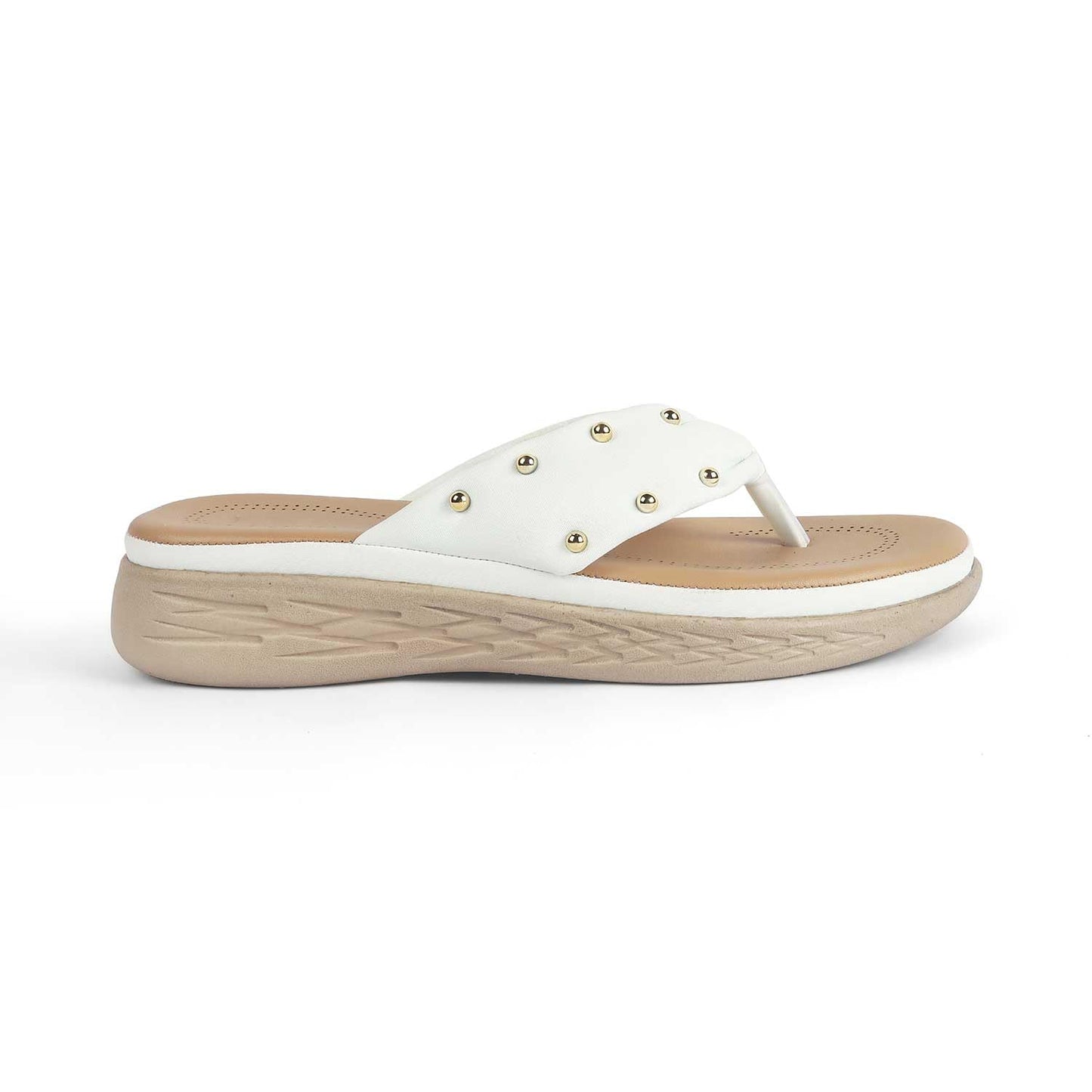 tresmode HAIV Women's Wedges Sandals Platform Heels - Round Open Toe Comfortable Soft Footwear
