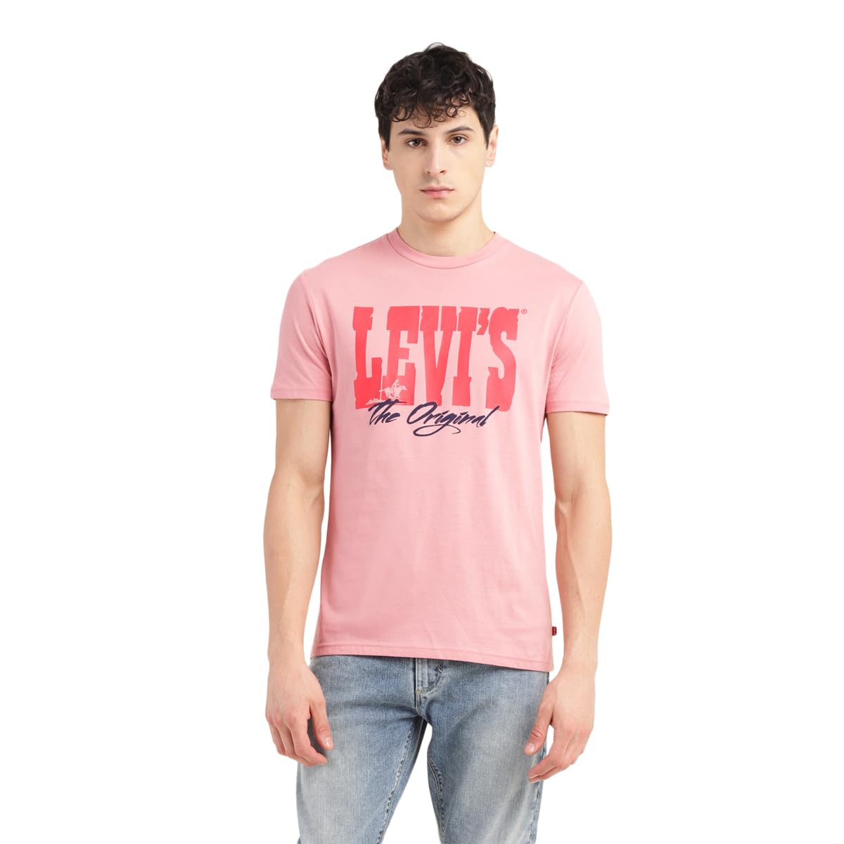 Levi's Men's Slim Fit T-Shirt (16960-1099_Pink