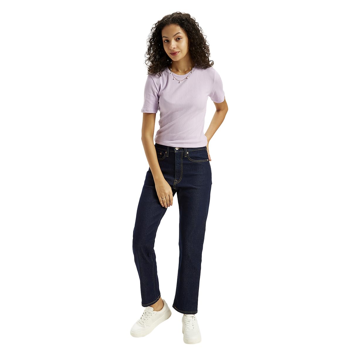 Levi's Women's Straight Jeans (A8632-0003_Blue