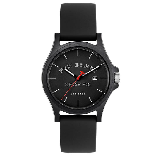 Ted Baker Analog Black Dial Men's Watch-BKPIRS3019I