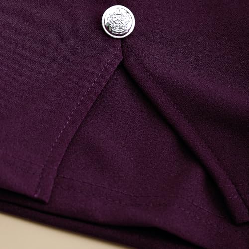 Hopscotch Girls Maroon Sleeveless 2-Piece Bow Applique Blouse and Shorts For Ages (5-6 Years)