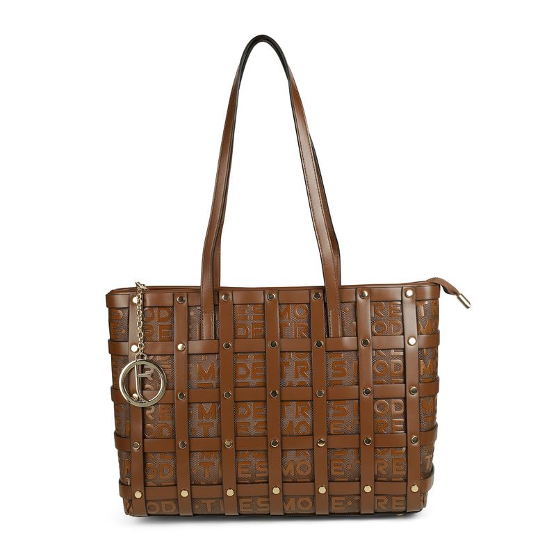 tresmode RIMINI Brown Women's Vegan Leather Handbag