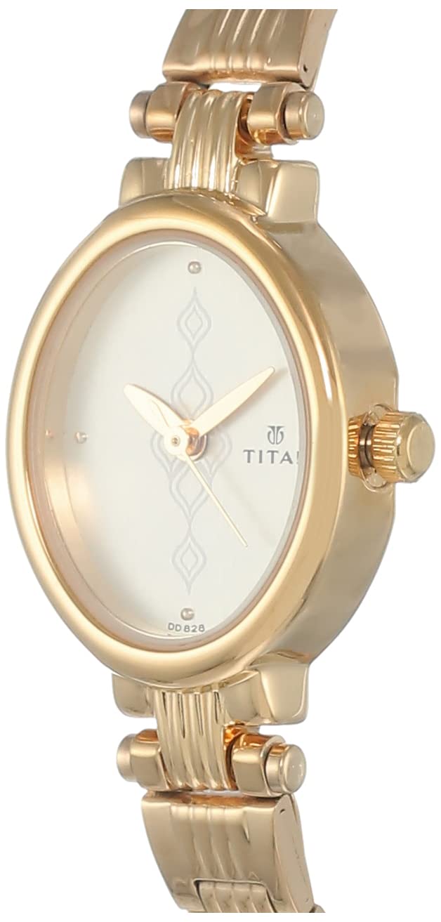 Titan Analog White Dial Women's Watch NM2535YM01/NN2535YM01/NP2535YM01