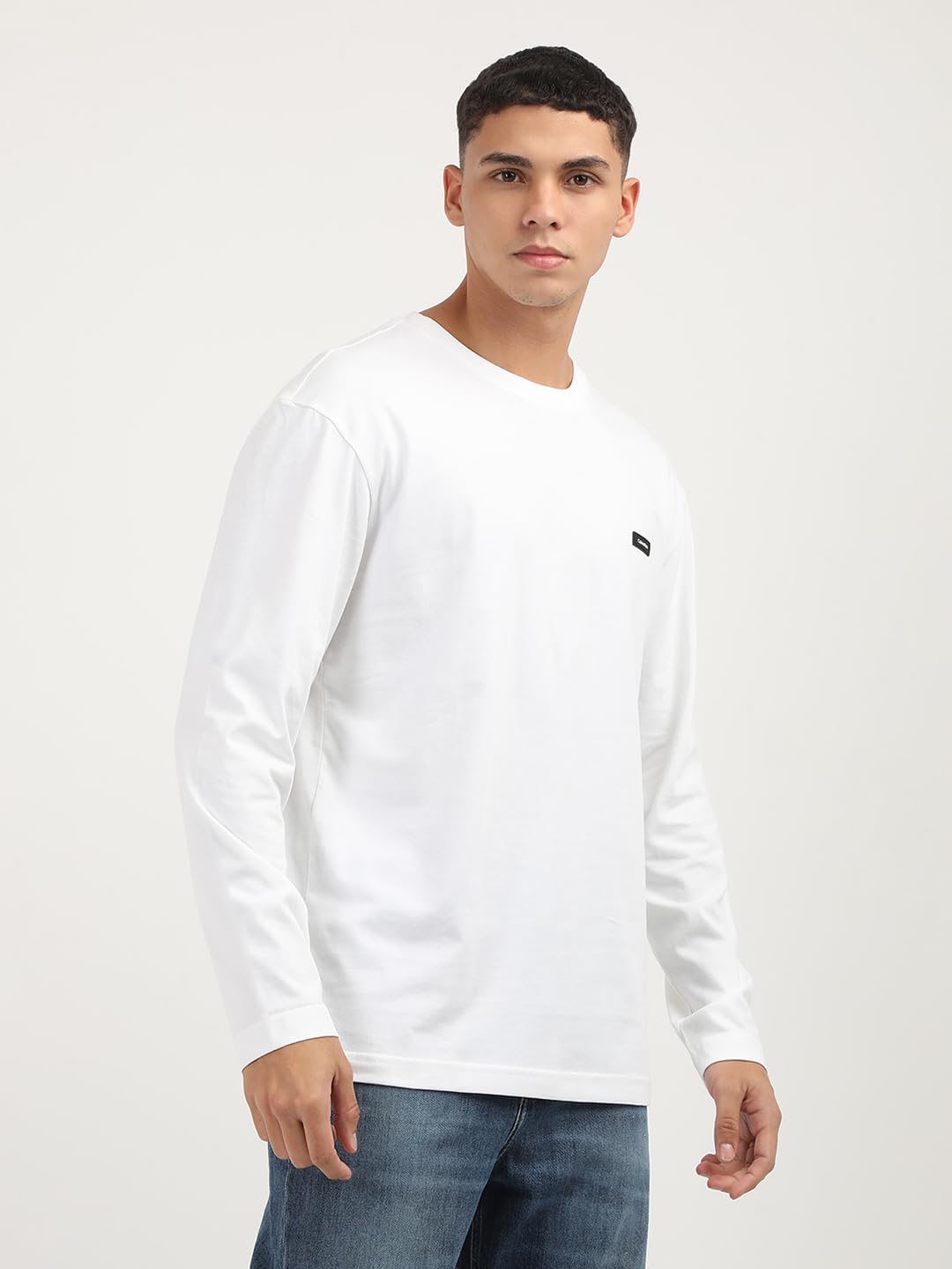 Calvin Klein Jeans Department690 Regular Fit T Shirt (K10K111847YAF_Bright White XL)