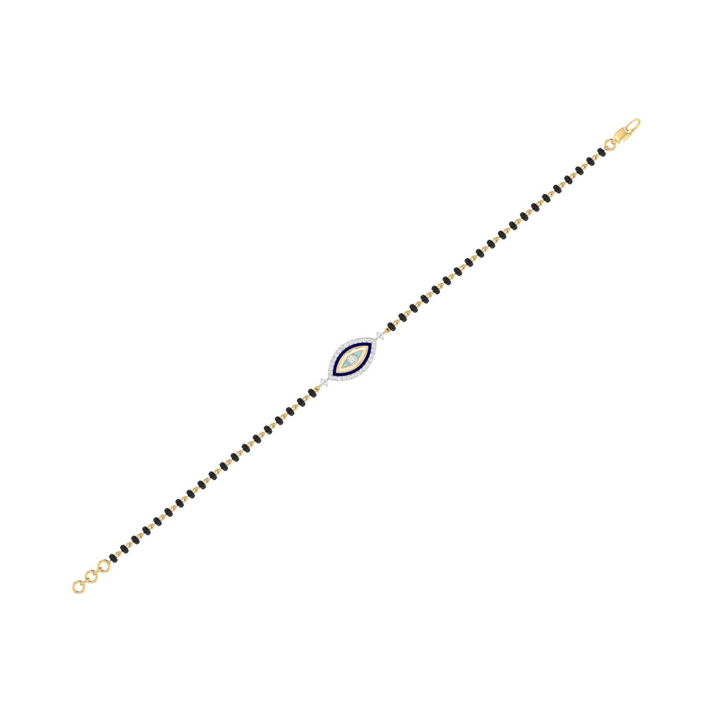 PC Jeweller 18k (750) Yellow Gold and Diamond Bracelet for Women