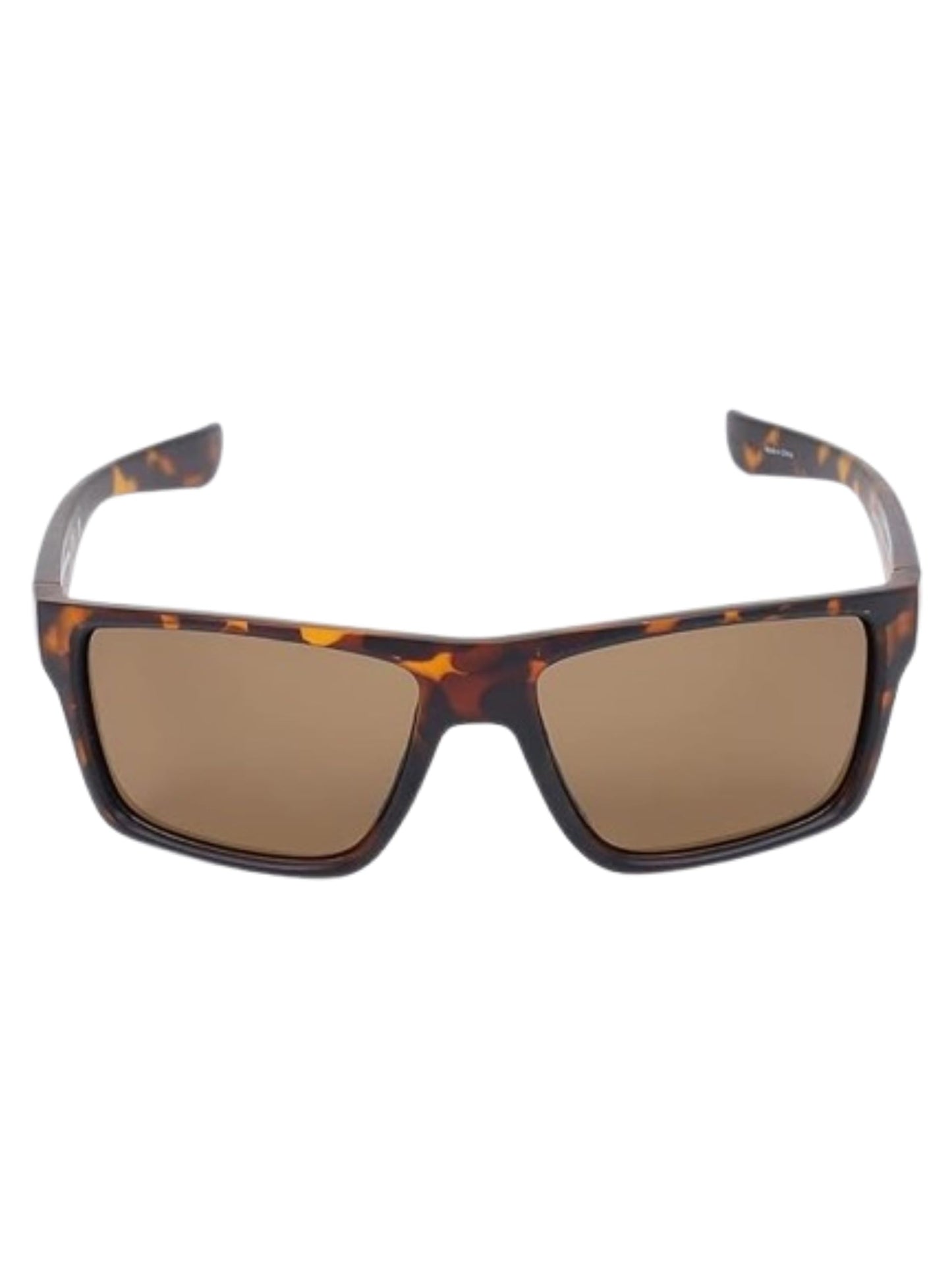 Skechers Men Square Brown Polarized Sunglasses, Large