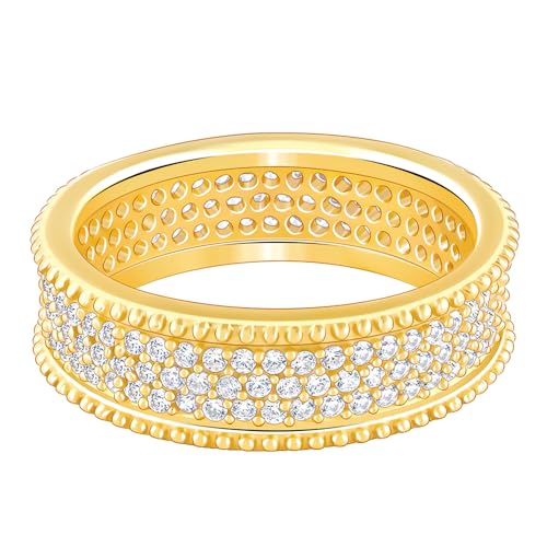 GIVA 925 Silver Golden Bold Edge Ring For Him, Fixed Size, Indian -17 | Gifts for Men and Boys | With Certificate of Authenticity and 925 Stamp | 6 Months Warranty