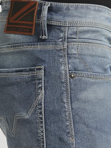 Pepe Jeans Men's Skinny Jeans (PM207877Q051_Light Used Indigo Blue