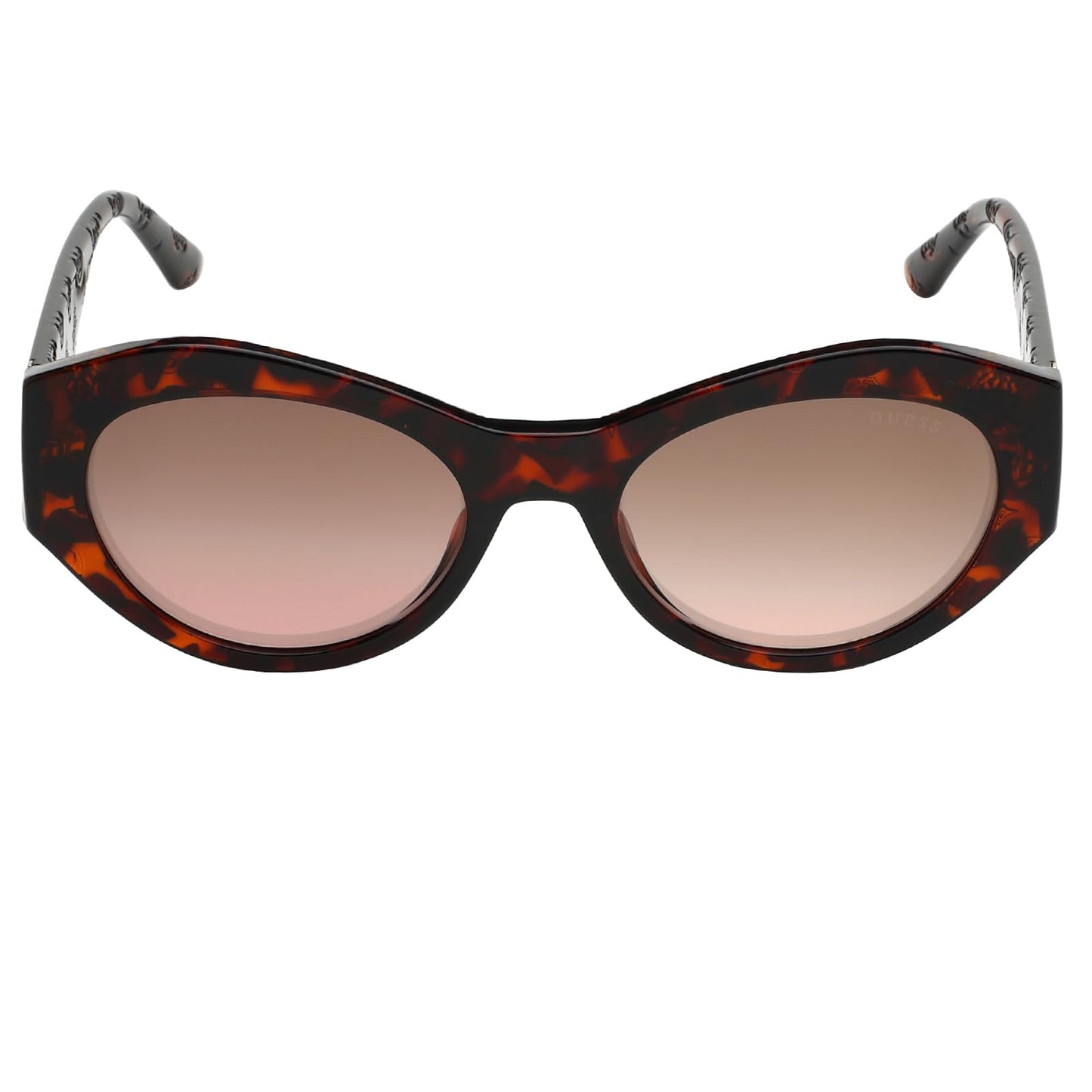GUESS Gradient Oval Women Sunglasses -(GU7728 52G 52 S |52| Brown Color Lens)