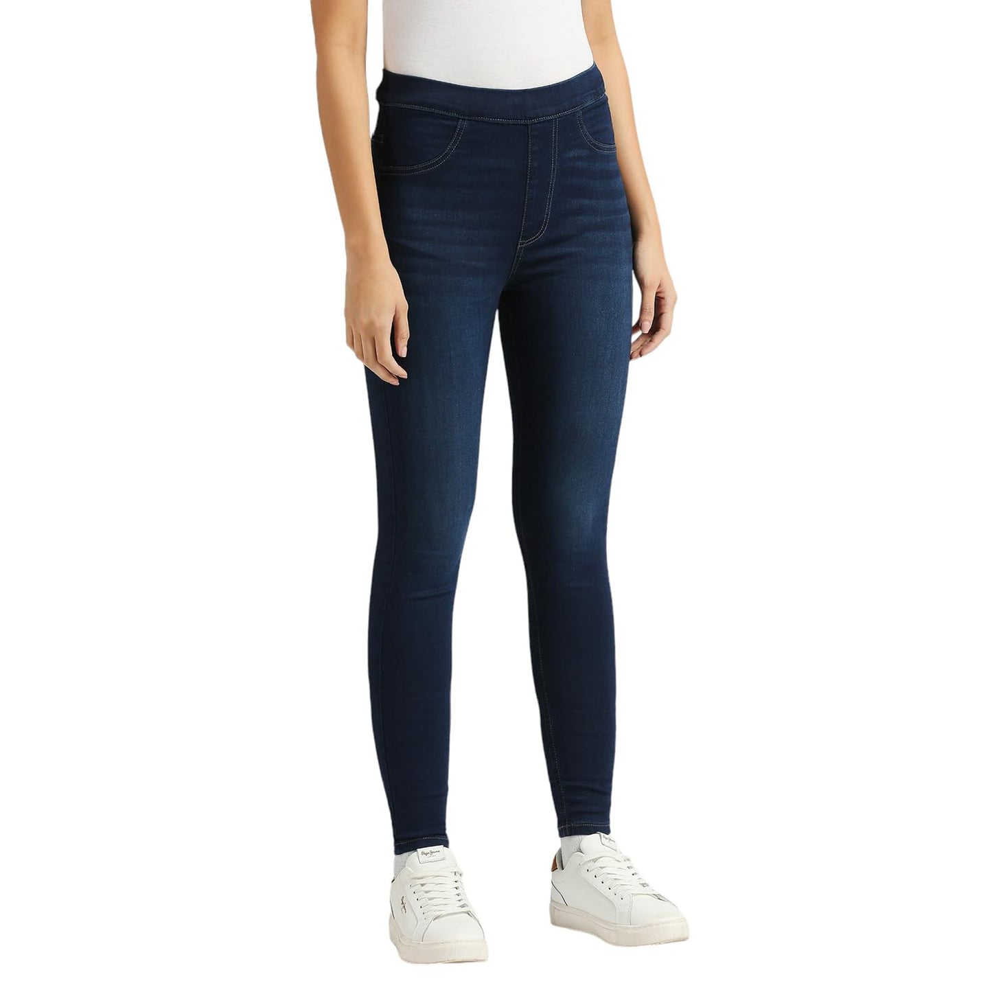 Pepe Jeans Women's Skinny Pants (PL204884Q038_Dark Used