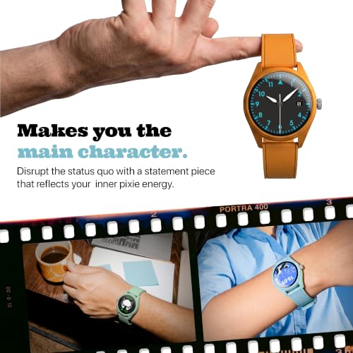 Pebble Pixie 1.32" AMOLED Smartwatch with Bluetooth Calling | Always-On Display, Lightweight, Health & Sleep Tracking, Smart Notifications