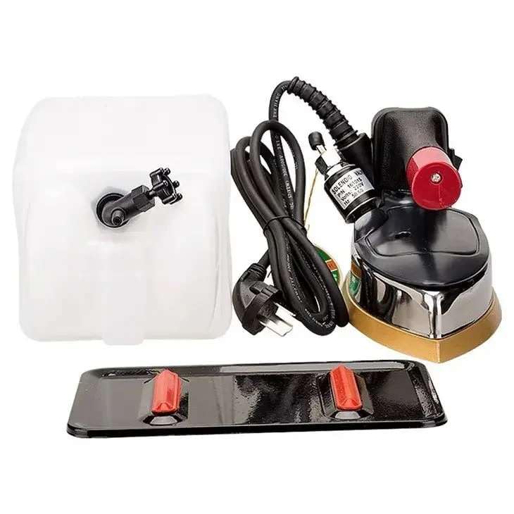 Mann Mart Powerful Handheld Garment Steamer for Wrinkle-Free Clothes - 1000W Portable Fabric Steamer with Stainless Steel Soleplate