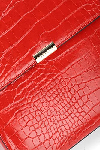 Van Heusen Women Red Textured Casual Sling Bag