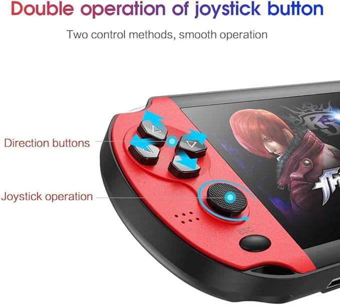 NextTech Buy Now 2025 All New Handheld Game Console: Unlock The Power of 1000+ PSP Games and a Plethora of Games for Limitless Fun-(3th Edition) (Handheld video game system)