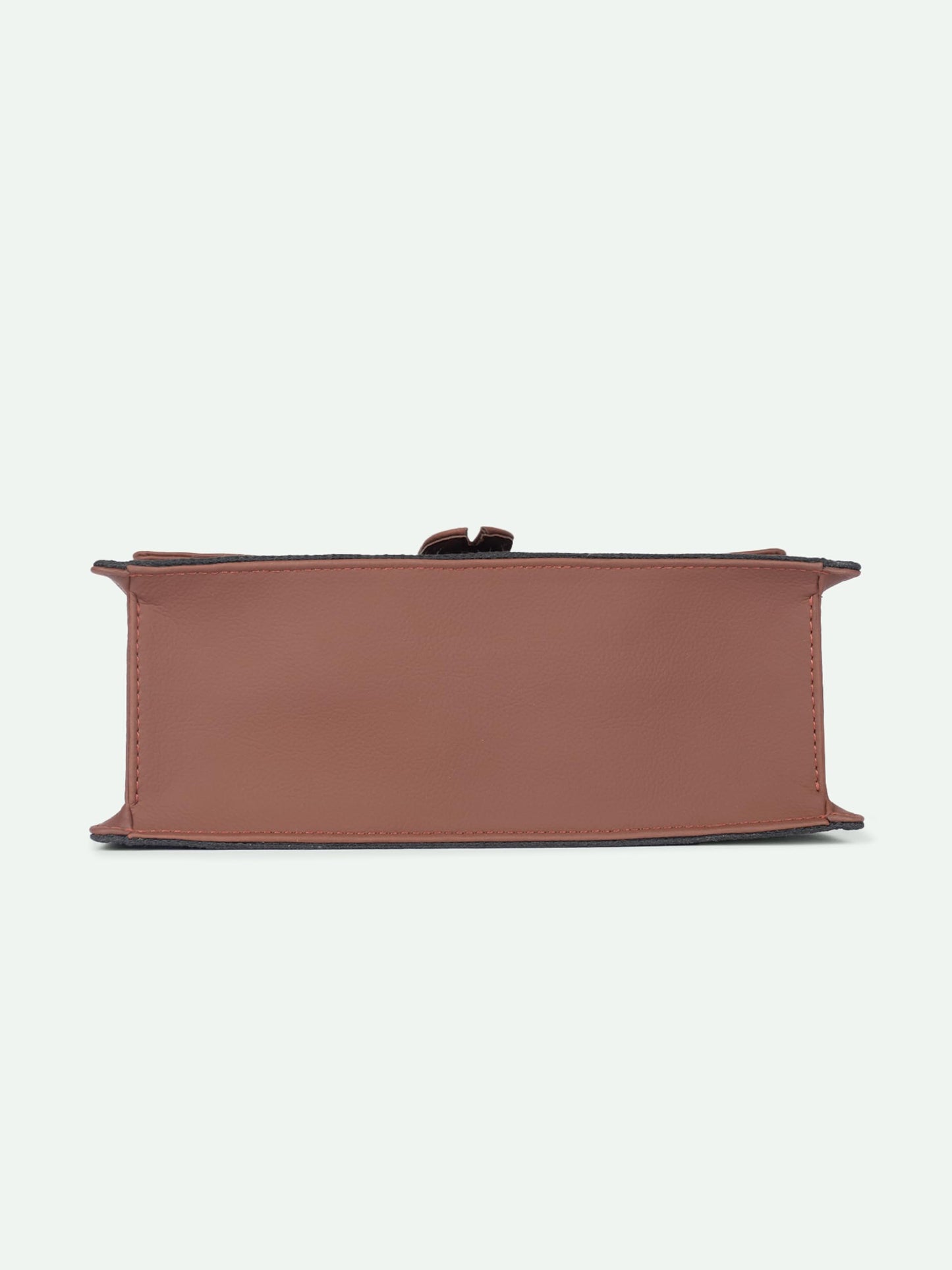 ZOUK Kriti Sanon Collection - Royal Indian Peacock Motif Iconic Evening Satchel | Vegan Leather Handbag for Women | Stylish, Lightweight & Spacious | Motif