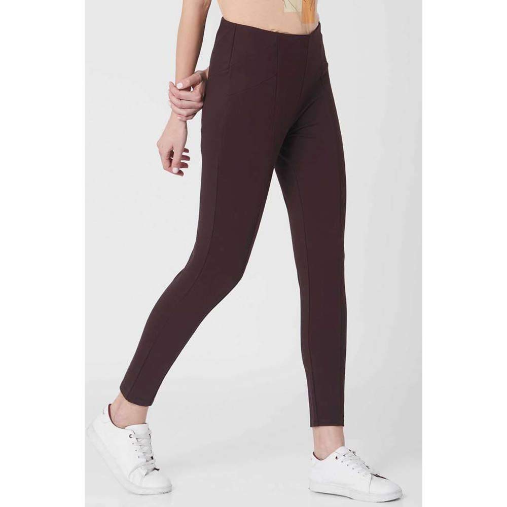 VERO MODA Women's Skinny Leggings (10247677_Night Sky_S)
