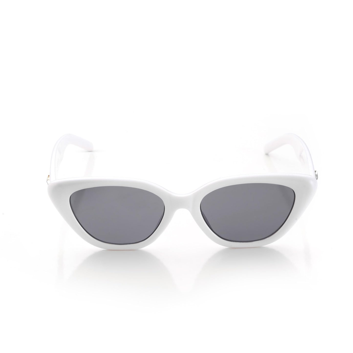 Vibe lens Retro Stylish Cat Eye Sunglasses for Women Stylish | Black Polycarbonate Frame | UV400 Protection | Trendy Cateye Goggles for Woman | Shades for Adult