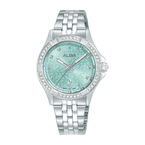 Alba Women's Signa Quartz Light Blue Dial Watch - AH7EE3X1