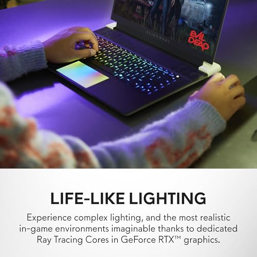 Dell Alienware x16, Intel Core Ultra 9-185H, NVIDIA RTX 4080-12GB, 32 GB RAM, 1 TB SSD, QHD+ 16"/40.64 cm, 240Hz, Windows 11, MS Office 2021, Lunar Silver, 2.72 kg AI Gaming Laptop