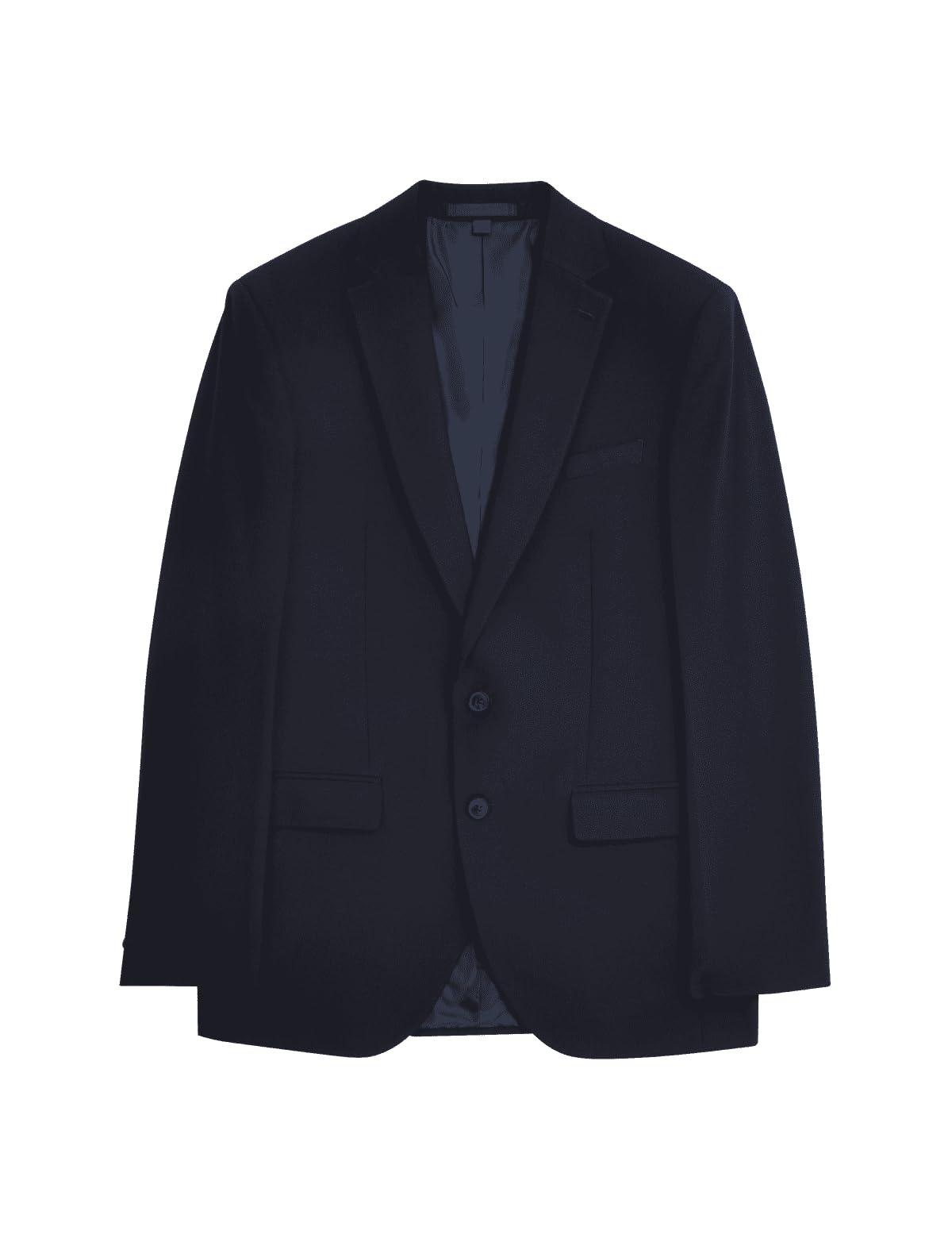Marks & Spencer Men's A-Line Coat (T15/0907F_Navy