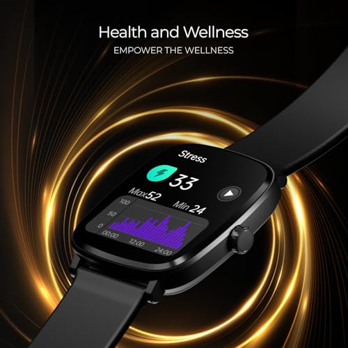 boAt Ultima Regal w/ 2.01”(5.10 cm) Crystal-Clear AMOLED Display, 1000 NITS Brightness,Premium Metal Body, Functional Crown, 100+ Sports Modes, Fitness Smart Watch for Men & Women (Active Black)