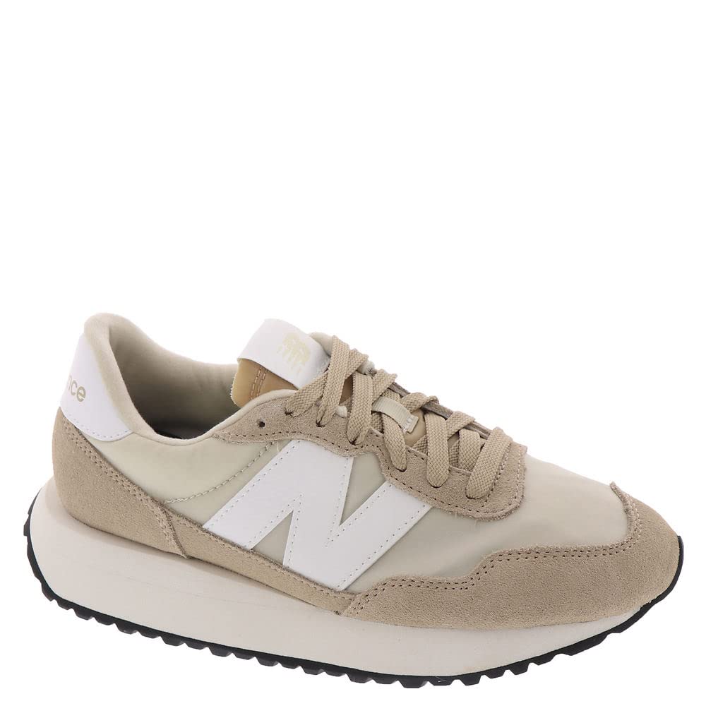 New Balance Women's 237 V1 Sneaker, Mindful Grey/White/White, 5.5 UK