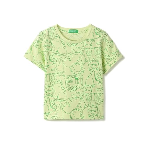 United Colors of Benetton Regular Fit Round Neck Printed T-Shirt
