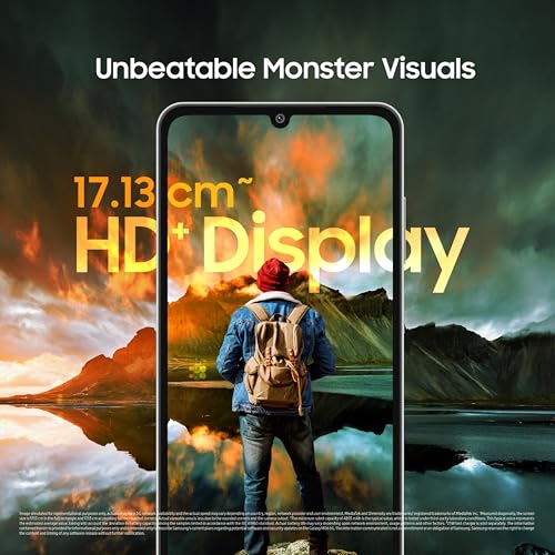 Samsung Galaxy M06 5G Mobile (Blazing Black, 6GB RAM, 128GB Storage) | MediaTek Dimensity 6300 | AnTuTu 623K+ | 12 5G Bands | 25W Fast Charging | 4 Gen OS Upgrades | 50MP Camera | Without Charger