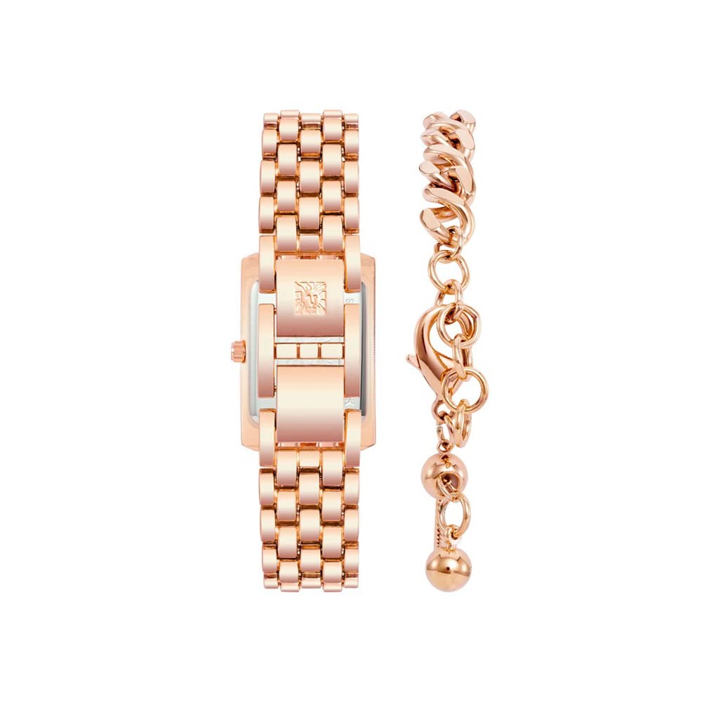 Anne Klein Analog Rose Gold Dial Women's Casual Watch