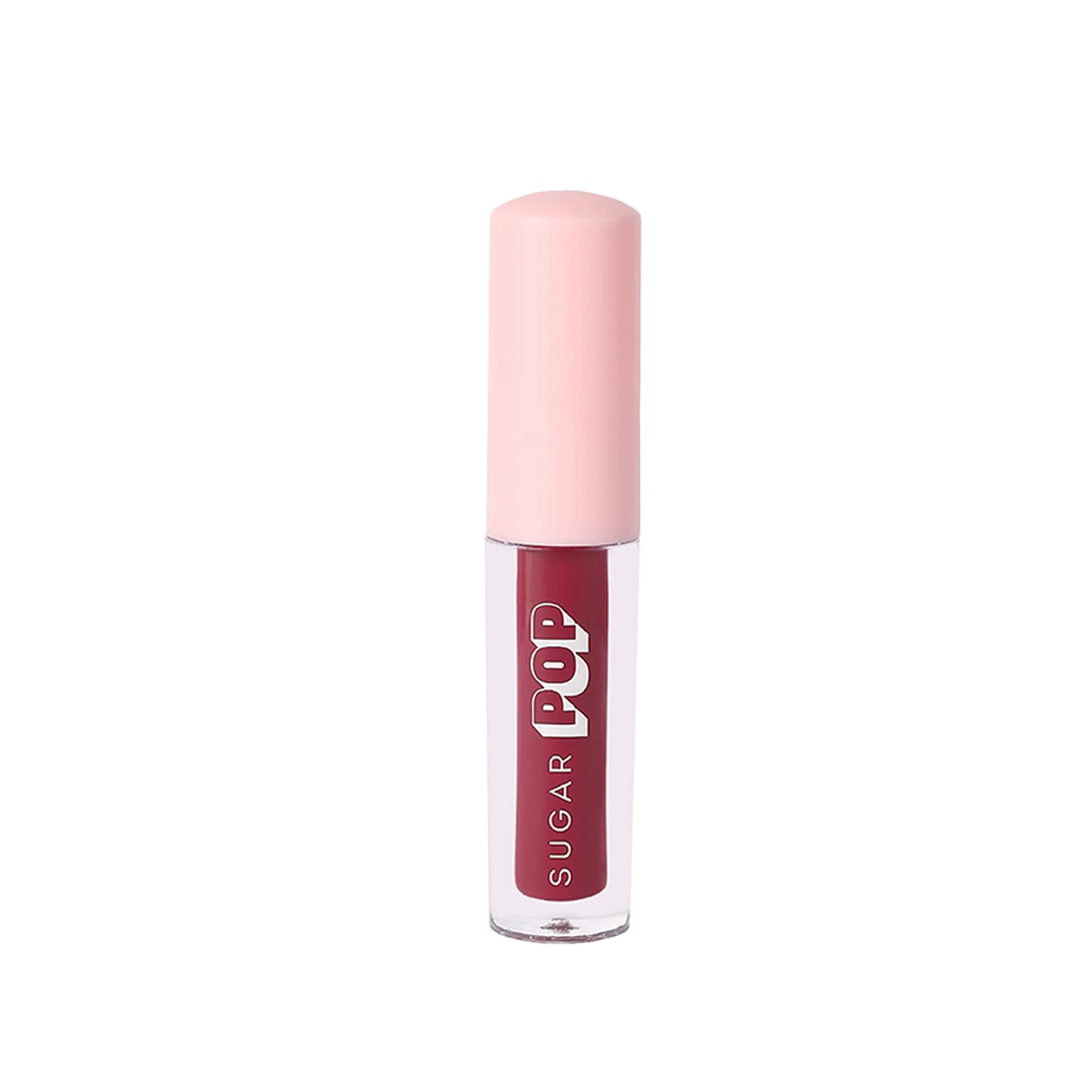 SUGAR POP Matte Lipcolour - 04 Raspberry + Nourishing Lip Balm - 02 Cherry Lip Kit4.5gms + 6m