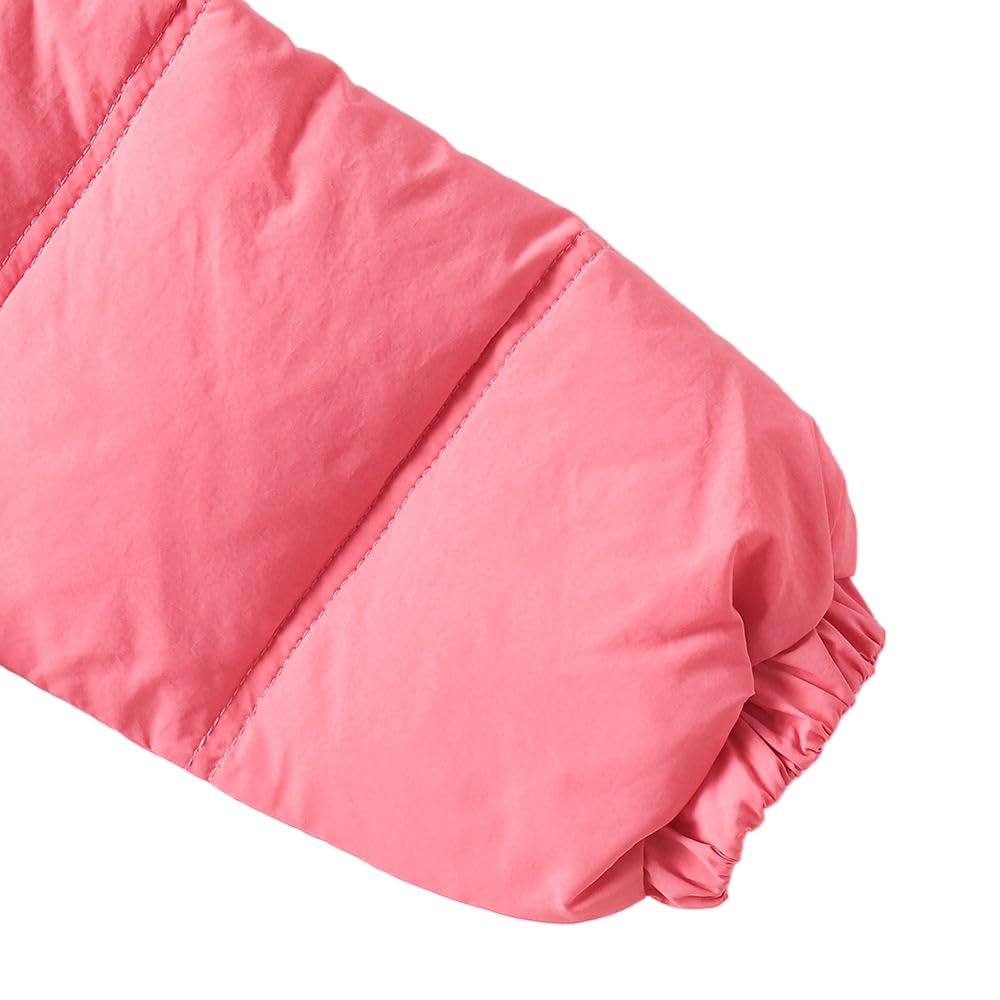 Hopscotch Girls Nylon Waist Length Jackets in Pink Color For Ages (2-3 Years)