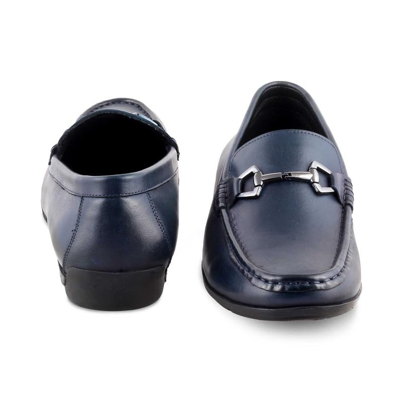 tresmode 231-RHODES Blue Loafers for Mens EU/41, UK/7