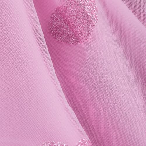 Hopscotch Girls Floral Applique Casual Dresss in Pink Color for Age (2-3 Years)